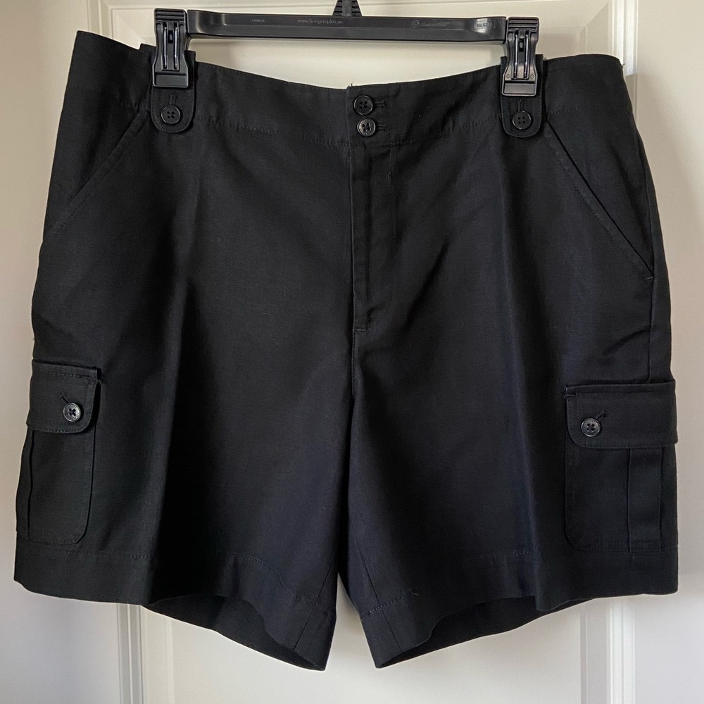 Lauren Ralph Lauren Black Shorts, Size 12
